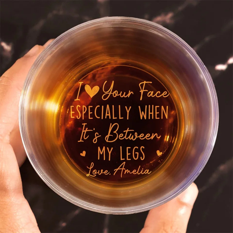 You're The Only One I Want To Annoy For The Rest Of My Life - Couple Personalized Custom Whiskey Glass - Gift For Husband Wife, Anniversary
