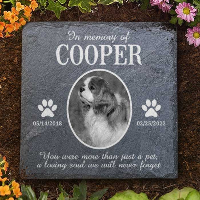 Dog Memorial Gifts for Loss of Dog, Pet Loss Gifts, Pet Memorial Stones, Pet Memorial Gifts, Cemetery Decorations for Grave, Cat Memorial Gifts, Gifts for Cat Lovers, Dog Memorial Stone