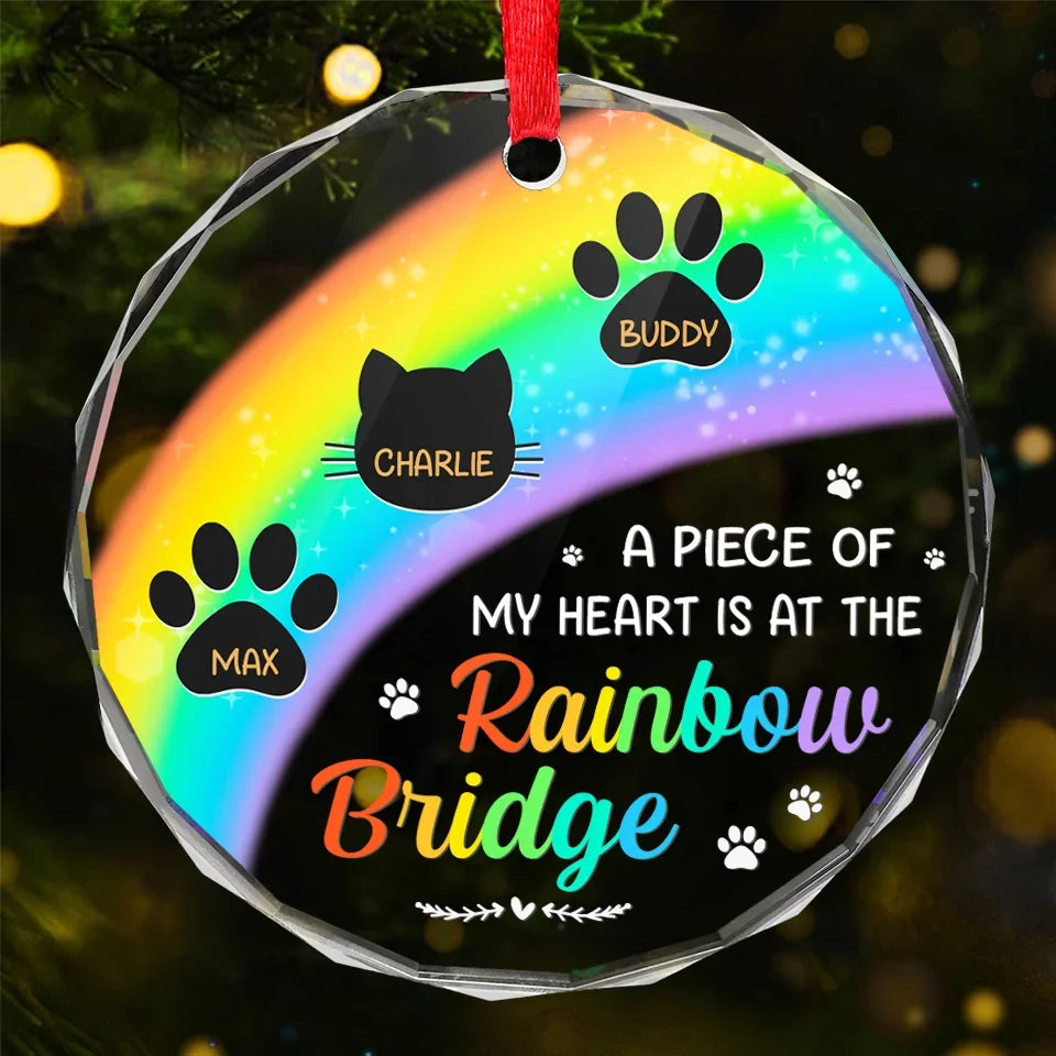 Thanks For Everything I Had A Great Time - Memorial Personalized Custom Circle Glass Ornament - Christmas Gift, Sympathy Gift For Pet Owners, Pet Lovers