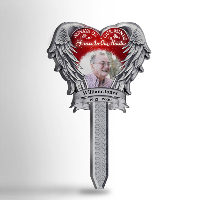 Personalized Acrylic Garden Stake, Grave Decorations For Cemetery, Garden Decor, Yard Sign Cemetery Decorations For Grave, Sympathy Gifts For Loss Of Dad, Sympathy Gifts For Loss Of Mom